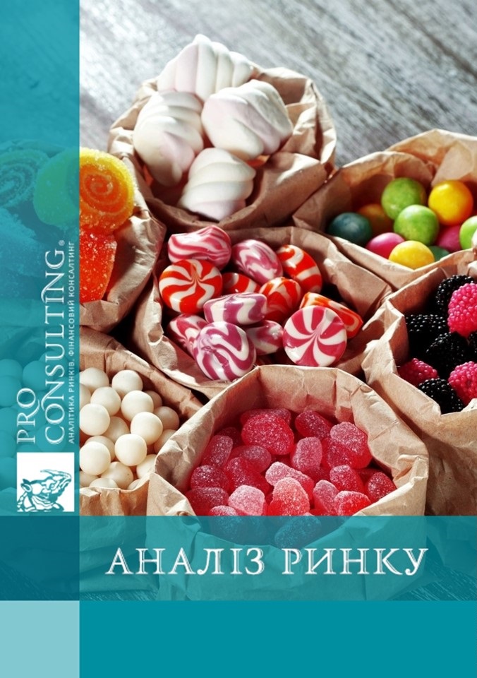 Дослідженни ринку цукристих і мучнистих кондитерских виробів. 2014 рік